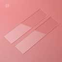 2mm Acrylic Transperent Sheet Display Stripe 9 x 2 Inch (Pack of 2)