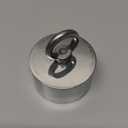 2000lb Strong 360 Degree Fishing Magnet for Magnetic Fishing, Strong Heavy Duty Neodymium N52 Magnets for Salvage Treasure Hunting in Rivers, Oceans and Lakes