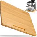 Bamboo Sliding Tray for Heavy Kitchen Appliances -Counter Slider for Stand Mixer, Air Fryer, Coffee Maker, Espresso Machine, Slides Easily from under the Cabinet - (XL - Wide (16" X 13"))