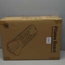 Canlanmu Pilates Board,Multifunctional Rebound Abdominal Board,Foldable Pilates Reformer Set, Ab Core Trainer Machine,Ab Exercise Board,Abs Workout Equipment for Women Home Gym Equipment,Rose Red