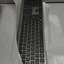 Wireless Keyboard and Mouse Combo, Full Size Keyboard and Mouse, Long Battery Life, Optical Mouse, 2.4G Lag-Free Cordless Mice Keyboard Set Ultra Slim Design for Computer, Laptop, PC, Mac, Windows