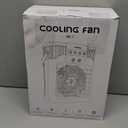 Portable Air Conditioners,4-in-1 Evaporative Air Cooler with 3 Speeds, 3 Modes & 7 LED Light Cooling Fan with Remote, 2-8H Timer, 1200ML Personal Mini Air Conditioner for Bedroom and Office