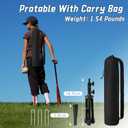 Baseball Tee For Kids, Easy Adjustable Batting Tee From 20.85 to 31.30 Inches. Foldable and Stable Baseball Tees for Hitting with Portable Bag. Softball Tee for Children Aged 3-10 Baseball Training.