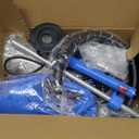 Corded Stick Vacuum Cleaner - Lightweight, Powerful Suction with 450W Motor, 3-in-1 16.4Ft Cord Vacuum Cleaners for Home, Hard Floor, Carpet, Pet Hair Deep Blue