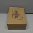 Kenond 50 oz Rabbit Water Dispenser, Gravity Dog Water Bowl Dispenser for Cage, Auto Water Bottle for Ferret, Cat, Dog and Other Animals, Compatible with Wide-Mouth Cages, Wire Cages and Crates (Gray)