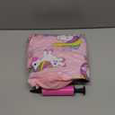 Zooawa Baby Swimming Floats with Adjustable Seat,PVC Double-Layer Inflatable Baby Infant Pool Floats for Toddlers (Cute Pony)