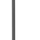 Gatco 1431MX Modern Square Base Toilet Paper Holder Stand, Matte Black, 22.25"H