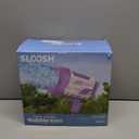 Bubble Gun, Bazooka Bubble Machine Gun, Bubble Blaster Gun with Bubble Solution, 69 Holes Bubble Bazooka Gun Outdoor Summer Toy Party Favors for Kids Purple Christmas Bubble Maker Blowers