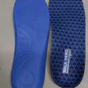 Walkhero Arch Support Inserts for Plantar Fasciitis and Flat Foot, Orthotic Insoles with Everyday Comfort and Support, Relieve Foot Pain and Fatigue (Mens 10-10 1/2 | Womens 12-12 1/2 Blue)