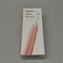 Aquasonic Vibe Series Ultra-Whitening Toothbrush  ADA Accepted Electric Toothbrush - 8 Brush Heads & Travel Case  40,000 VPM Motor & Wireless Charging - 4 Modes w Smart Timer  Satin Rose Gold