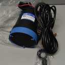 12V Submersible Water Pump 1500GPH Small Sump Pump Thermoplastic Portable Transfer Utility Pump Clean for Swimming Pool Basement Garden Pond