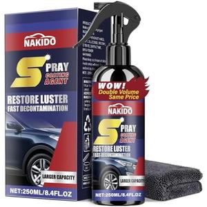 Rayhong Spray Coating Agent Multi-Functional Coating Renewal Agent, 3 in 1 Ceramic Car Coating Spray, High Protection Quick Car Coating Fast-Acting, Nanotechnology Plastic Parts Refurbish Agent