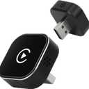 Wireless CarPlay Adapter for Apple iPhone - Multi-User Seamless Connection for Convert Wired to CarPlay Wireless Adapter - No Latency from iOS 10+ to Screen w/USB C (Q1A, iOS 10+ and Android 11+)