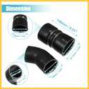 1 Set Intercooler Hose with T Bolt Clamps Kit for Ford F250 F350 2003 2004 2005 2006 2007 Only 6.0L Diesel Engine No.6C3Z6C640B Auto Replacement Parts