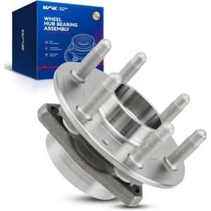 KAX 512593 Rear Wheel Bearing Compatible with Chevy Traverse 2018-2022, GMC Acadia 2017-2022, Cadillac XT5 2017-2022, Buick Enclave 2018-2022,1pc Wheel Hub Assembly 6 Lugs