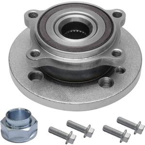 TUCAREST 513309 Front Wheel Bearing and Hub Compatible with 2007-2015 Mini Cooper (14-15:Fits 2 Door Convertible and Coupe Only)