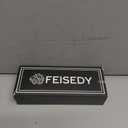 FEISEDY Vintage Square 70s Flat Aviator Sunglasses Women Men Classic Retro Stylish Frame UV400 Sunglasses B2622