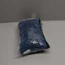 Pro Goleem Small Pillow 11"x7"x2.5" for Travel and Camping with Name Tag Mini Tiny Pillow for Room Couch Sofa Chair and Outdoor Car Air Nap Neck Lumbar Knee Rest Pillows, Navy Blue