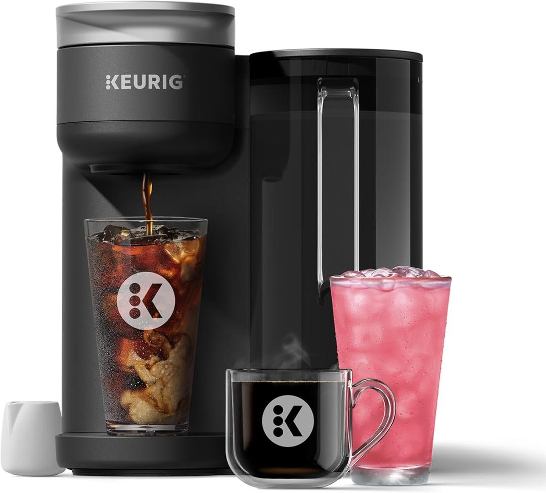 Keurig K-Brew+Chill Iced or Hot Single-Serve K-Cup Coffee Maker with MultiStream and QuickChill Technology, 70oz. Removable Reservoir