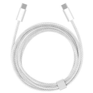 5FT USB C to USB C Woven Cable for iPhone 15/16/17, 16/15 Pro Max, Plus, 17E/16E,Air Car Carplay Charger Cord, AirPods 4,AirPods Pro (2nd/3rd Gen) Fast Charging Cable, iPad Pro/ iPad Air Charger Cable