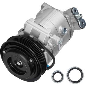 TadaMark A/C Air Conditioner Compressor With Clutch Compatible With Chevrolet Equinox 2.4L 2010-2011, Compatible With GMC Terrain 2.4L 2.4 2010-2011 10 11