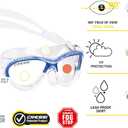 Cressi Comfortable Swim Mask for Young aged from 7 to 15 ideal for pool and outdoor - Mini Cobra: made in Italy