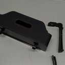 1 PC Car Seat Back Organizer, Car Back Seat Multi-Function Storage Box with 2 Drink Cup Holders, 11.42" x 3.35" Leather Tissue Organizer, Universal for Most Cars, Trucks, SUVs (Black)