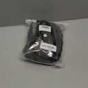 ROZKITCH Fleece Dog Winter Coat Soft Pullover Pajamas, Windproof Warm Cold Weather Jacket Vest with Leash Hole, Jumpsuit Apparel Outfit Clothes for Walking Hiking Travel Sleep Black XL (XL(Back Length:20-23"))