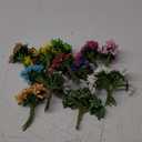 144pcs Artificial Mini Flower Stamen Pistil and Soft Stem,20mm Tiny Berry for DIY Wedding Make Bridal Hair Clips,Cake Top,Wrist Corsage Boutonniere,Candle Rings Wreath Bracelet Flower (Multicolor)
