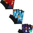 Boao 3 Pairs Kids Half Finger Bike Gloves Non-Slip Breathable Adjustable Birthday Gift for Boys Girls for Bike Workout (3 - 5 Years)