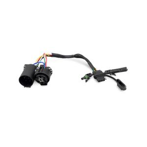 529004 Trailer Light Adapter for Truck, 7 Pin to 4 Pin Trailer Harness with Reverse & 12V Wire Quick Connect Adapter, Fit for Truck USCAR 7 Pin Connector