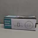 Mom's Choice Gold Awards Winner - Stove Knob Covers for Child Safety (5 + 1 Pack) Double-Key Design and Upgraded Universal Size Gas Knob Covers Clear View Childproof Oven Knob Covers for Kids and Pets