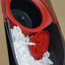 O-Cedar EasyWring Microfiber Spin Mop, Bucket Floor Cleaning System, Red, Gray, Standard