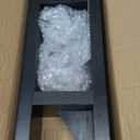 OwnMy Set of 2 Wooden Wall Candle Sconces Rustic Wall Mount Wooden Pillar Candle Sconces, Black Farmhouse Wall Candle Sconce Vintage Hanging Candle Holders Decor for Living Room