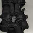 Lukovee Dog Backpack Carrier, Legs Out Easy-fit Dog Front Carrier for Small Medium Dogs, Adjustable Hands Free Dog Chest Carrier for Hiking Cycling (B,Medium)