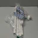 Adjustable Curtain Rods for Windows No Drilling 32 to 58 in, USFOOK 5/8 Inch No Drill Drapery Rod with 3M Adhesive Brackets, Renter Friendly Curtain Pole with White Round Finials