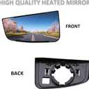 Left Driver Side Mirror Replacement for Chevrolet Chevy Express 1500 2003-2014 Express 2500 3500 2003-2017 for GMC Savana 1500 2003-2014 Savana 2500 3500 2003-2017 Rear View Mirrors Glass
