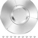 NUPICK Patio Heater Reflector Shield, 33" Propane Outdoor Heaters Replacement Part, Aluminum Heat Reflector Shield Top for Propane Outdoor Heaters