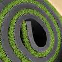 Ponsonbay Integrated Golf Hitting Mat with Ball Tray, Thickening Golf Mats Practice Outdoor & Indoor Artificial Turf Matt with 3 Tees 5 ft x 4 ft 1.02 in Thick
