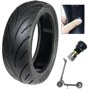 9.5x2.50 Scooter Tires, 9.5 Inch Tubeless Tire, Front Rear Wheel Replacement Scooter Tire, Self Repairing with Valve for NIU KQi3/Pro/Max Electric Scooter Accessories, Non-Slip, Shockproof (1 Pack)