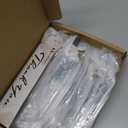 Asidrama 10 Pack 5 Inch(128mm) Champagne Bronze and Matte Black Kitchen Cabinet Handles, Cabinet Pulls Kitchen Cabinet Hardware Cupboard Handles Drawer Pulls (5" Hole Center)