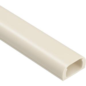 Wire Covers for 2 Cords, 68in Wire Hider on Wall Mounted, Beige Cord Cover Kit, Cable Cover Paintable, Cable Concealer for Extension Cord, Ethernet Cable, Speaker Wire Hider, 4X L17in W0.7in H0.4in