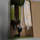 Castor Oil Pack Wrap Kit USDA Organic, 16 oz Cold-Pressed Hexane-Free Castor Oil in Glass Bottle | Adjustable Cotton Flannel Waist & Neck Wraps | Made in USA | Liver, Abdominal & Detox Therapy