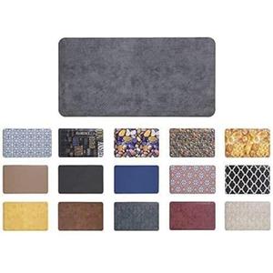Mabel Home Anti Fatigue Floor Mat- 3 Size(20x32 & 20x39 & 24x70),16 Colors - Standing Desk Mat-Kitchen Floor Mat-Stain ResistantHome Non-Slip Bottom, Extra Soft (Grey, 20" x 32")