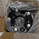 Dynofit 1Pc 5x4.5 to 5x5 Wheel Adapters for Je/ep Spare Tire Jk Wk Wj Xk Wheels on Tj Yj Kk Xj Mj Kj Zj, 5x114.3mm to 5x127mm 1.25" Forged Conversion Wheel Spacers 1/2" Thread Adapter