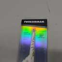 Tweezerman Exclusive 40th Birthday Slant Tweezer - Hair Removal Tweezers, Stainless Steel, Silver