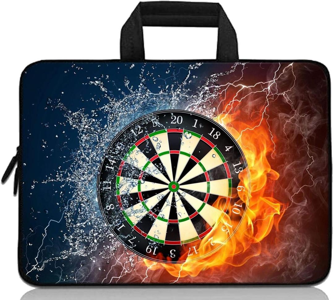 11" 11.6" 12" 12.1" 12.5" inch Laptop Carrying Bag Chromebook Case Notebook Ultrabook Bag Tablet Cover Neoprene Fit Samsung Google Acer HP DELL Lenovo Asus (11 11.6 12.1 12.2 inch, Darts Fire)