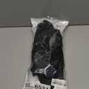 Black Waterproof Rain Boot Shoe Cover with Reflector (1 Pair) M