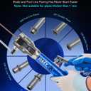 Orion Motor Tech Hydraulic Flaring Tool Kit, Universal Brake Flaring Tool Set with Tubing Cutter, 45 Single& Double Flaring Tool Kit with Deburring Tool, Brake Line Flaring Tool for ISO Bubble Flare (EXP 12/31/36)