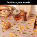 Cooyes Shelf Liner  Non-Slip Cabinet & Drawer Liner for Kitchen  Non-Adhesive Waterproof Shelf Paper with Modern Pattern  Durable EVA Cabinet Mat  Easy to Cut (Amber,11.8" W x 118" L)